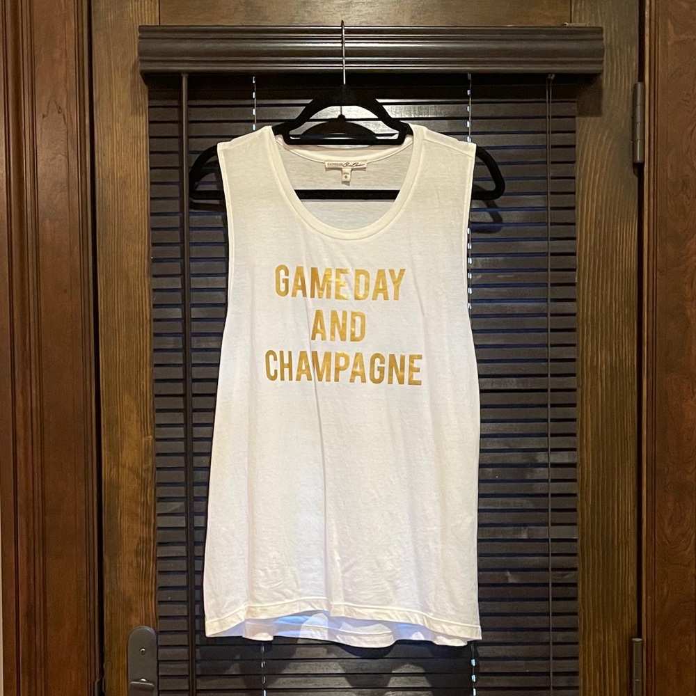 Game day and Champagne Tank